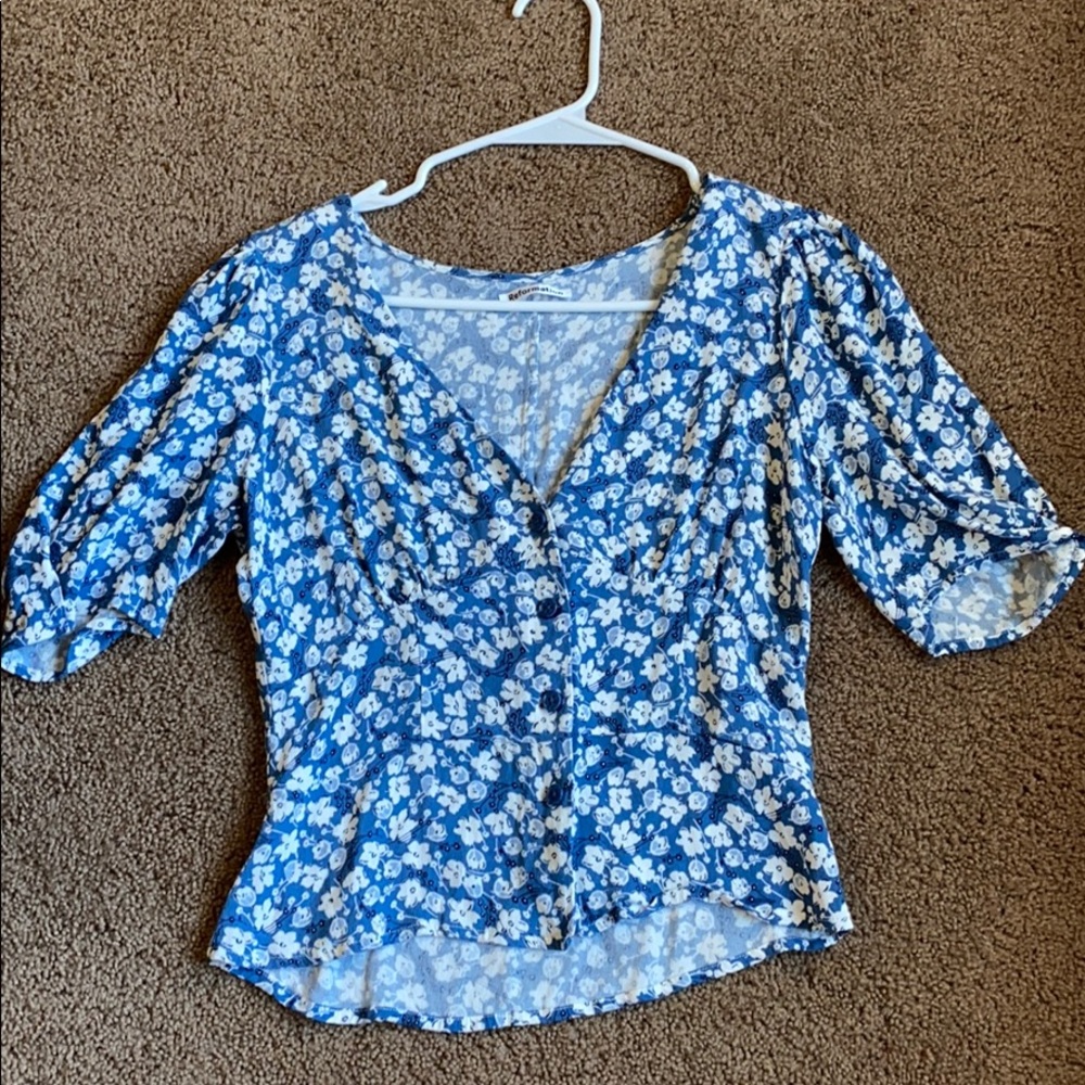 ADORABLE REFORMATION BLOUSE